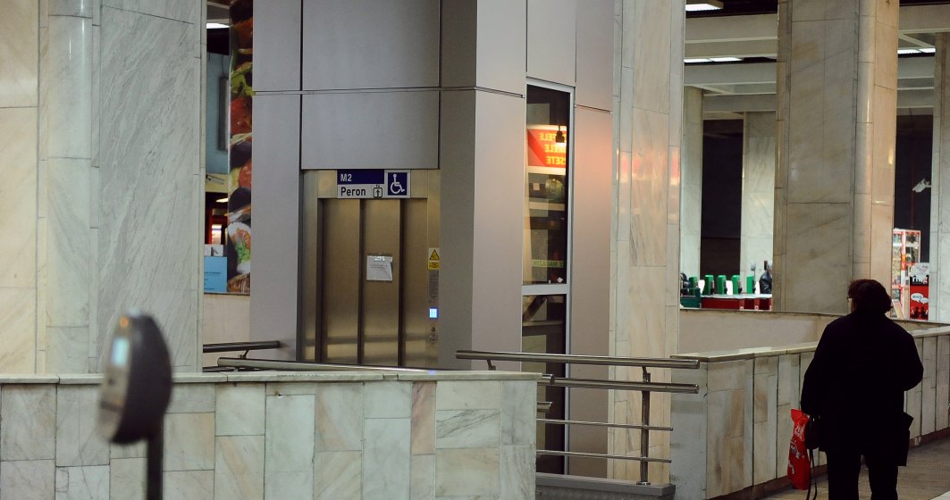 Metrorex a pus in functiune noi lifturi si un escalator la statiile de metrou