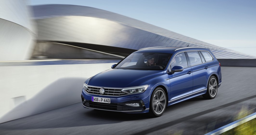 Volkswagen Passat facelift poate fi comandat in Romania. Telefonul mobil, pe post de cheie