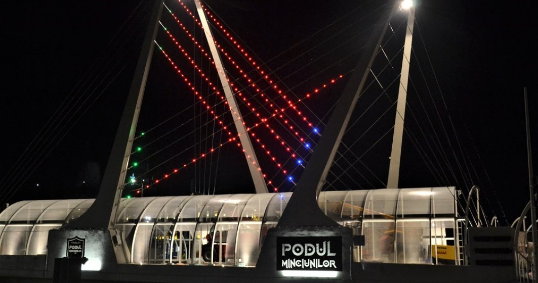 FOTO  Podul Minciunilor, redeschis după modernizare