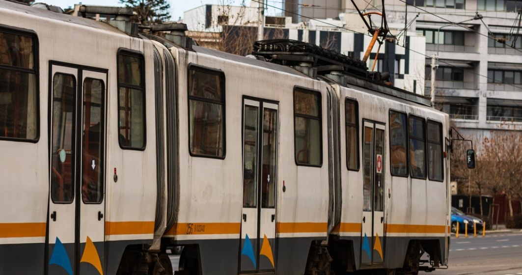 București: Patru linii importante de tramvai deviate și o a cincea suspendată din cauza lucrărilor publice