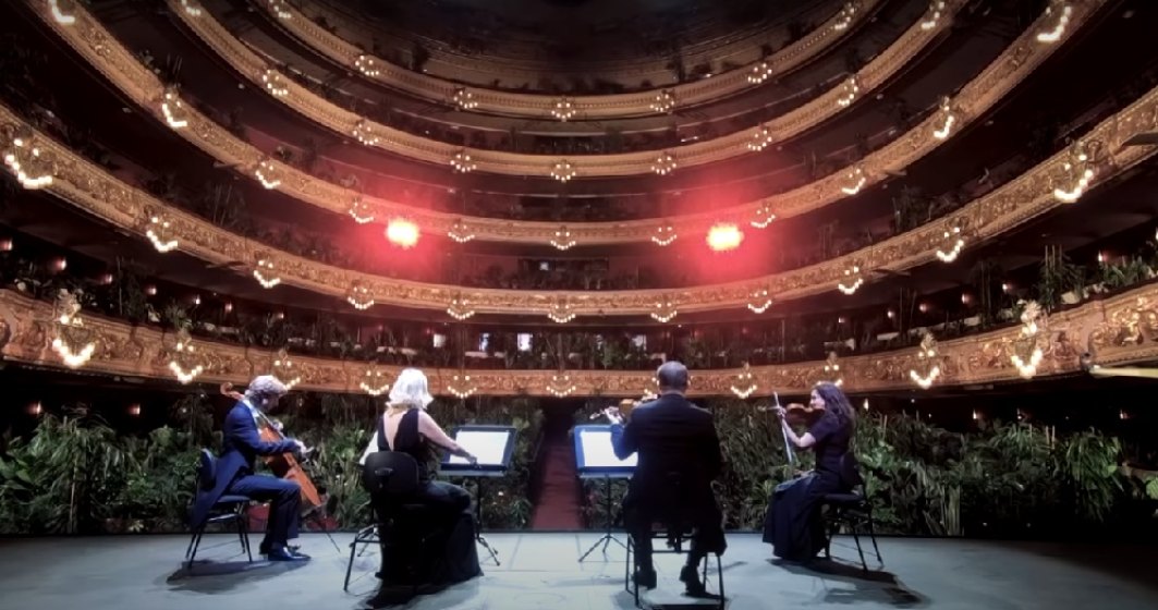 VIDEO  Opera Liceu din Barcelona s-a redeschis cu un concert pentru plante
