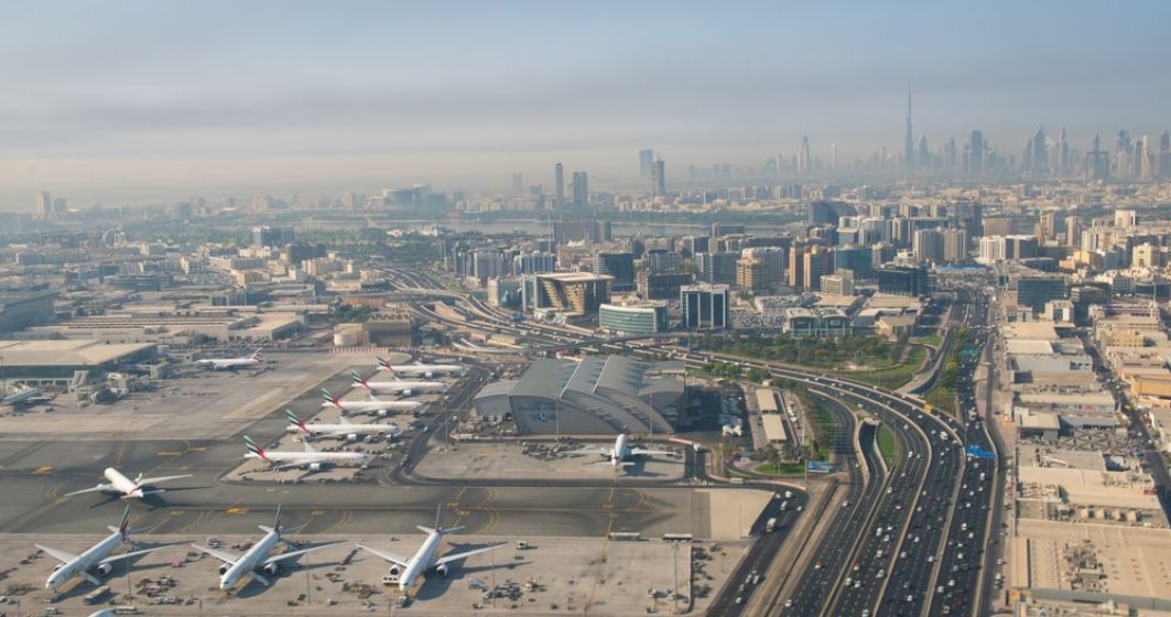 Aeroportul din Dubai, cel mai slab ritm de crestere din ultimul deceniu, insa isi pastreaza titlul de cel mai mare aeroport din lume