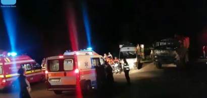 Tragedie in Arges: Trei militari au murit dupa ce un camion s-a rasturnat