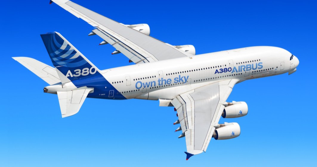 Un avion Airbus A380, unul dintre giganții cerului, a zburat cu ulei folosit la prăjit