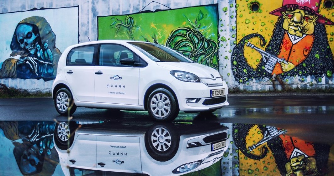 Mașinile serviciului de car sharing SPARK pot fi acum preluate și încărcate la Mega Mall
