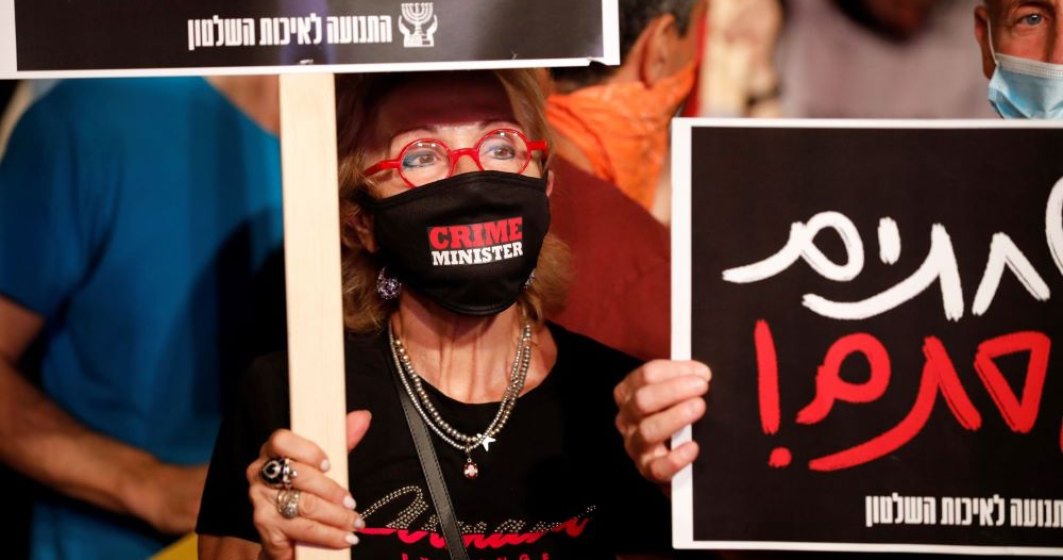 Val de proteste în Israel. Oamenii cer demisia președintelui