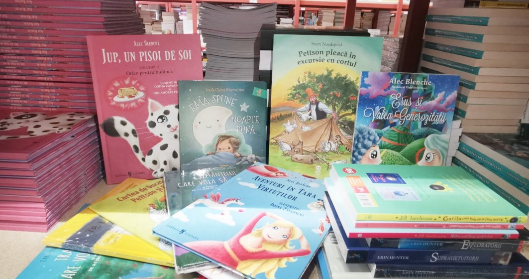 Libris.ro: Vânzări cu 81% mai mari la cartea pentru copii după închiderea școlilor