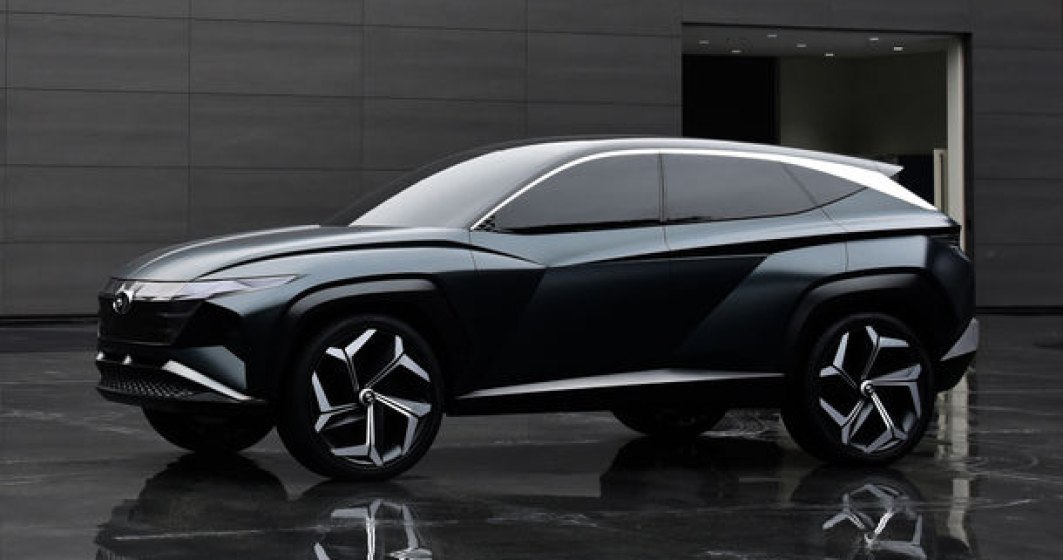 Hyundai a dezvaluit Vision T Concept: SUV-ul plug-in hybrid anticipeaza designul viitoarelor modele ale constructorului