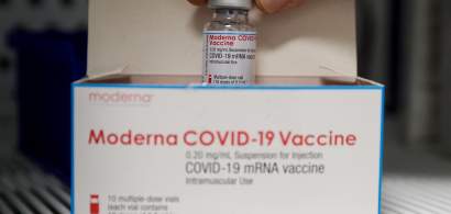 A doua tranșă de vaccin Moderna ajunge mâine în România