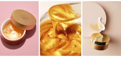 Îngrijire de lux - produse cosmetice pe bază de aur