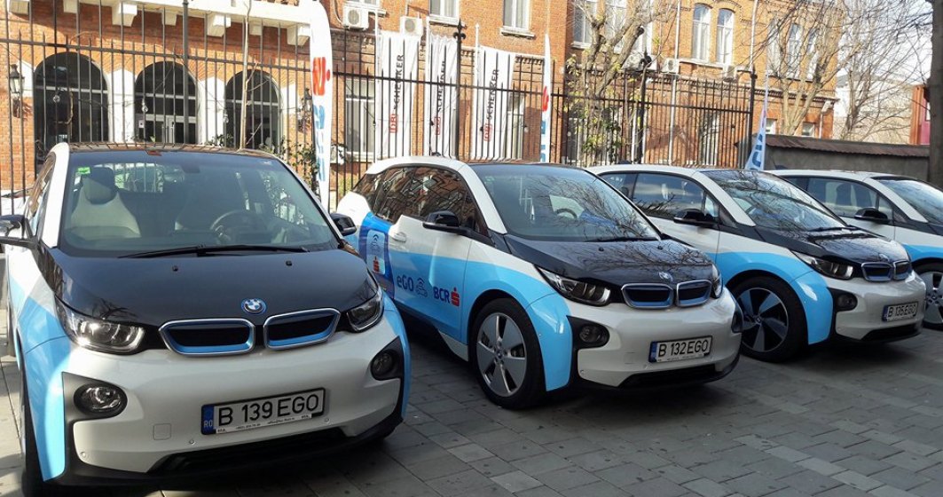 BCR a lansat primul serviciu de car sharing cu automobile electrice BMW i3, care vor putea fi accesate de clienti doar pe baza cardului contactless