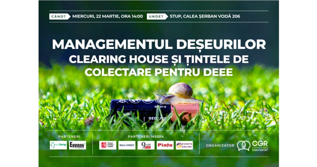 Managementul deșeurilor: Clearing House și țintele de colectare pentru DEEE