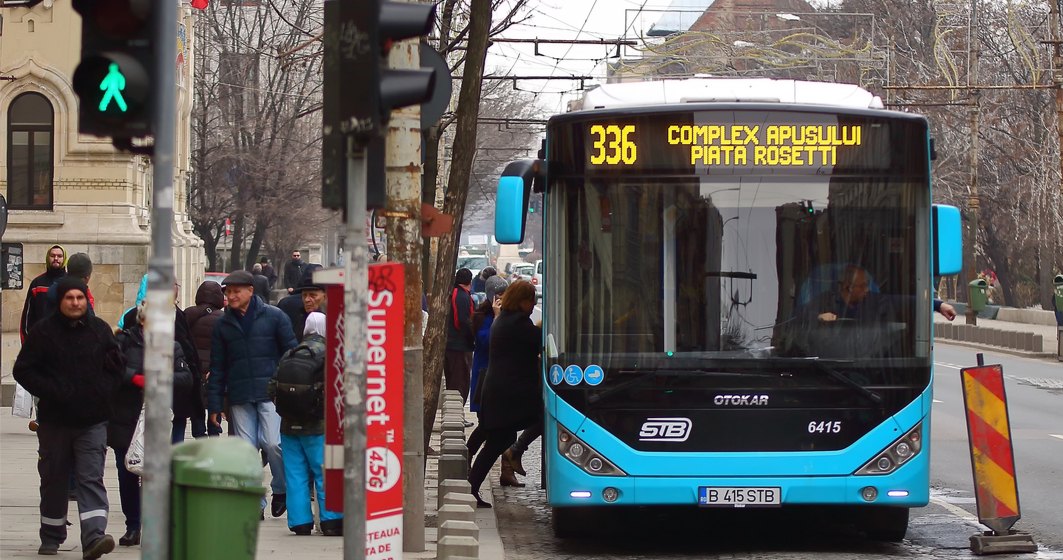 Primul autobuz al STB pe gaz se află în teste