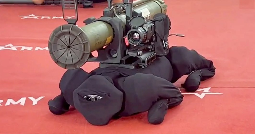 Armata rusă a prezentat un ”câine-robot de luptă” care era de fapt o jucărie chinezească de pe Aliexpress