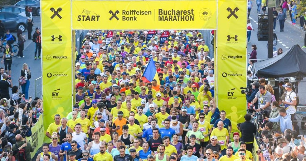 S-a încheiat maratonul în București: câți alergători au participat la cea de-a 16-a ediție