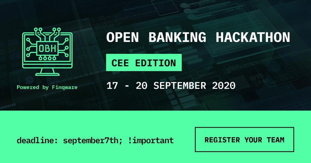 Open Banking Hackathon a adunat la start peste 40 de echipe din regiune. Când va avea loc finala?