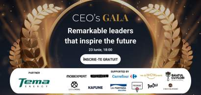 Wall-street.ro CEO’s Gala: Fii alături de noi pentru a-i cunoaște pe cei 10...