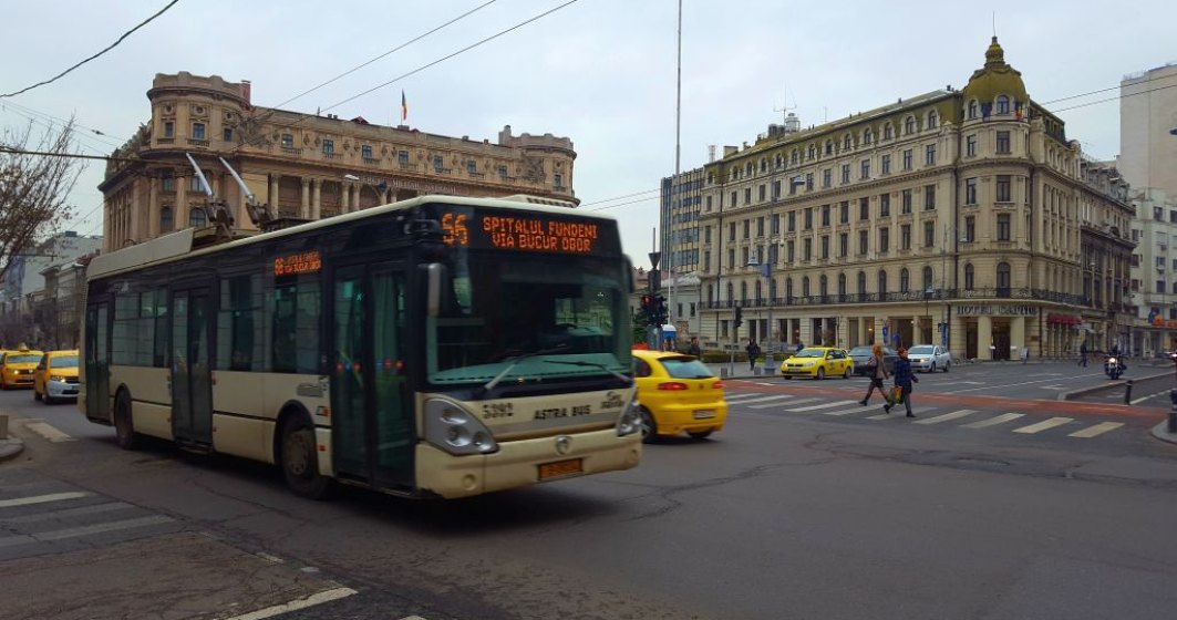 Cum arata mijloacele de transport public din principalele orase din Romania