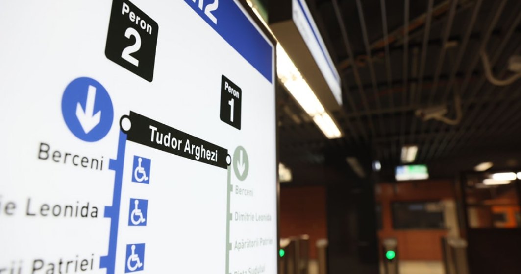 Stația de metrou Tudor Arghezi va fi deschisă pentru călători abia în primăvara 2023