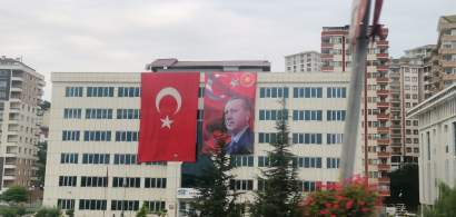 FOTO In trecere prin orasul natal al lui Erdogan: cum s-a pregatit Rize...
