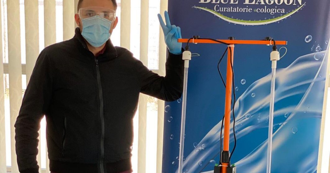 Compania românescă Blue Lagoon Clean a început producția unor kituri de lămpi UVC împotriva virusurilor și a bacteriilor