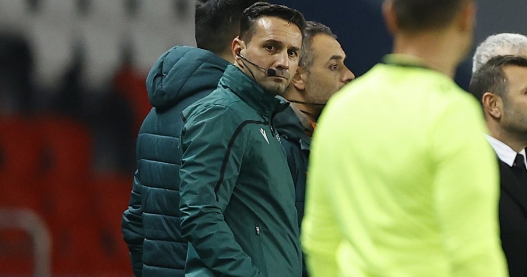 Arbitrul Sebastian Colțescu a fost suspendat de UEFA până la finalul sezonului