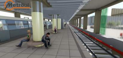 VIDEO  Cum va arata statia de metrou supraterana care se va construi intre...