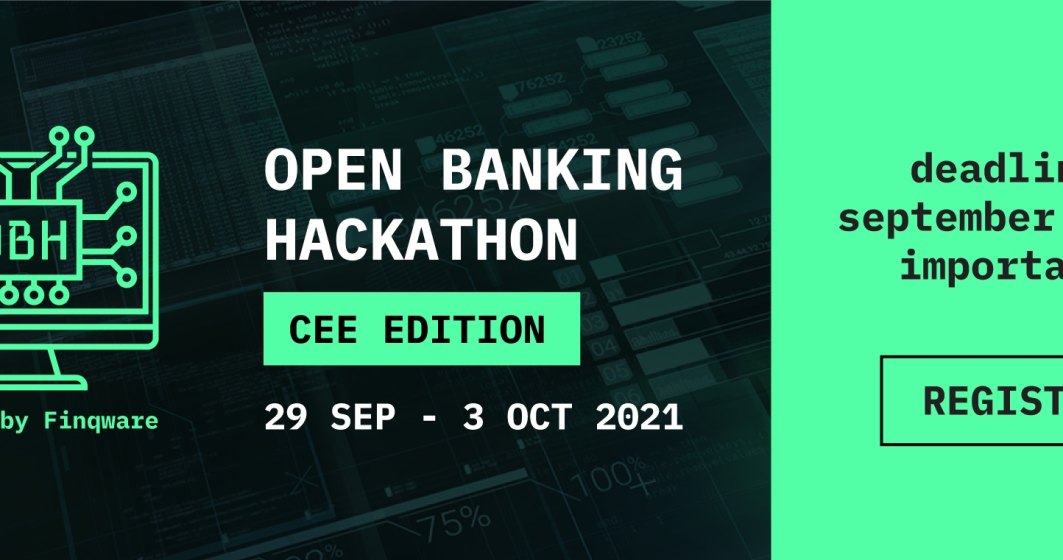Finqware anunță cea de-a treia ediție a hackathon-ului de open banking. Care sunt domeniile acoperite?