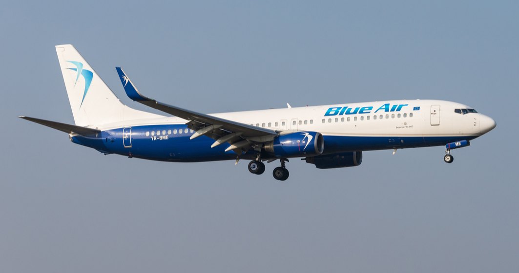 Un nou zbor Blue Air din România. Care este destinația turistică