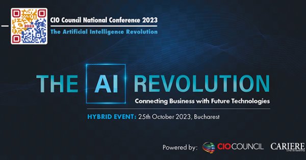 CIO COUNCIL NATIONAL CONFERENCE „The Artificial Intelligence Revolution....