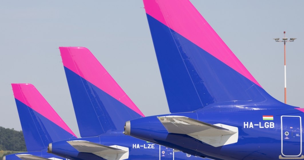 Wizz Air a anunțat o nouă rută din București și suplimentarea numărului de avioane din țară