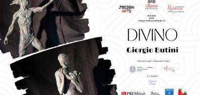 Divino, expoziția de sculptură semnată Giorgio Butini, la Palatul Noblesse