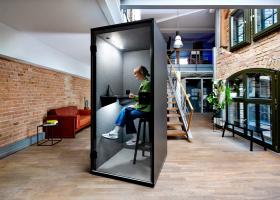 Cabinele izolate fonic-Office Phone Booth - soluția pentru un mediu de lucru...