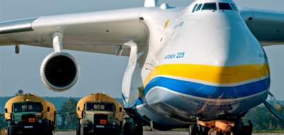 FOTO  Acesta este AN-225, avionul gigant care aterizează azi pe Aeroportul...