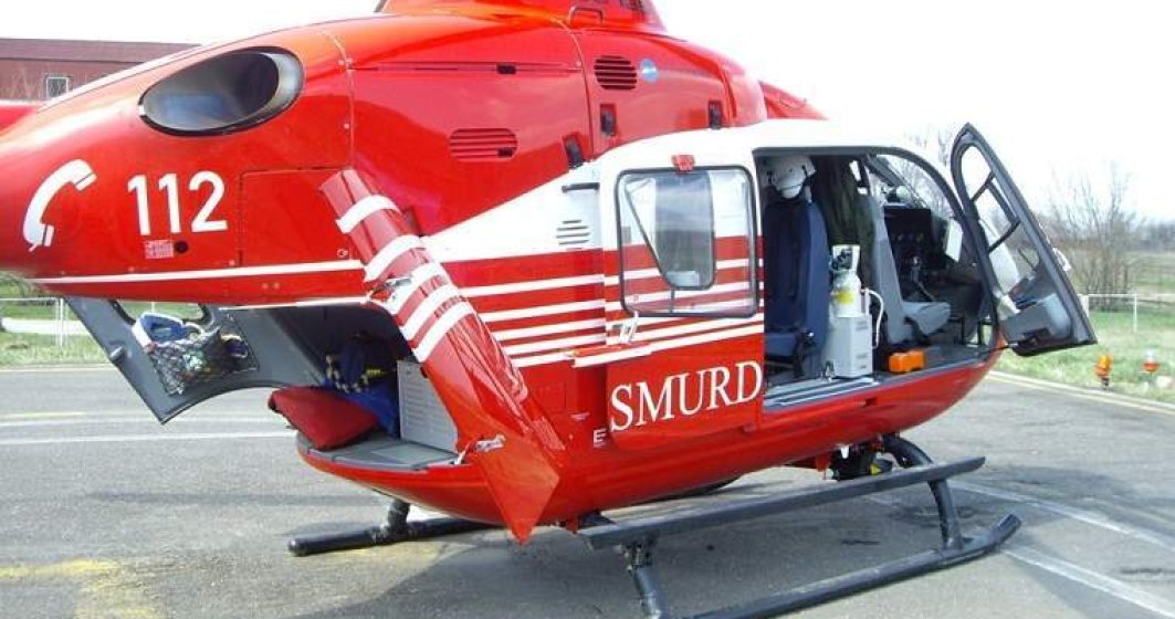 Elicopter SMURD, prabusit in Republica Moldova