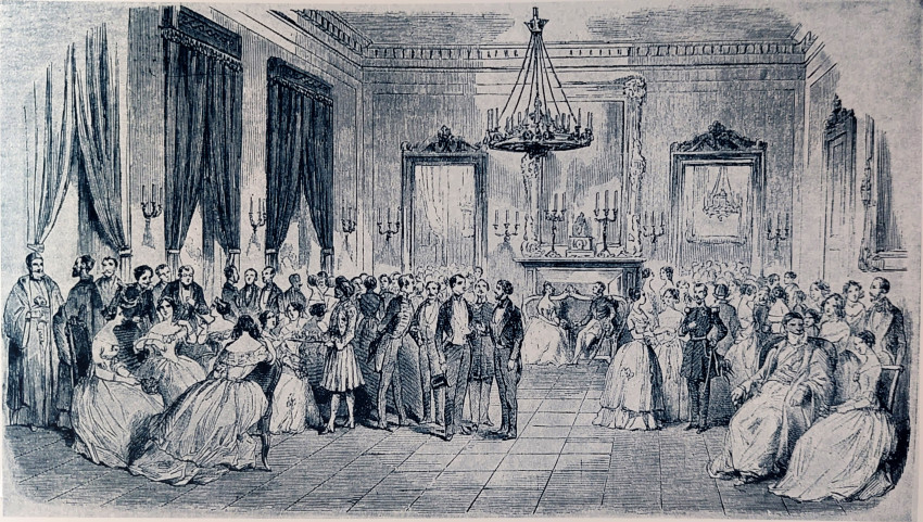 Sala de petreceri Palatul Știrbei din Calea Victoriei