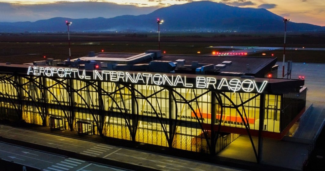 Aeroportul Brașov a trecut la program de 16 ore. Au mai rămas însă doar 5 curse aeriene pe zi