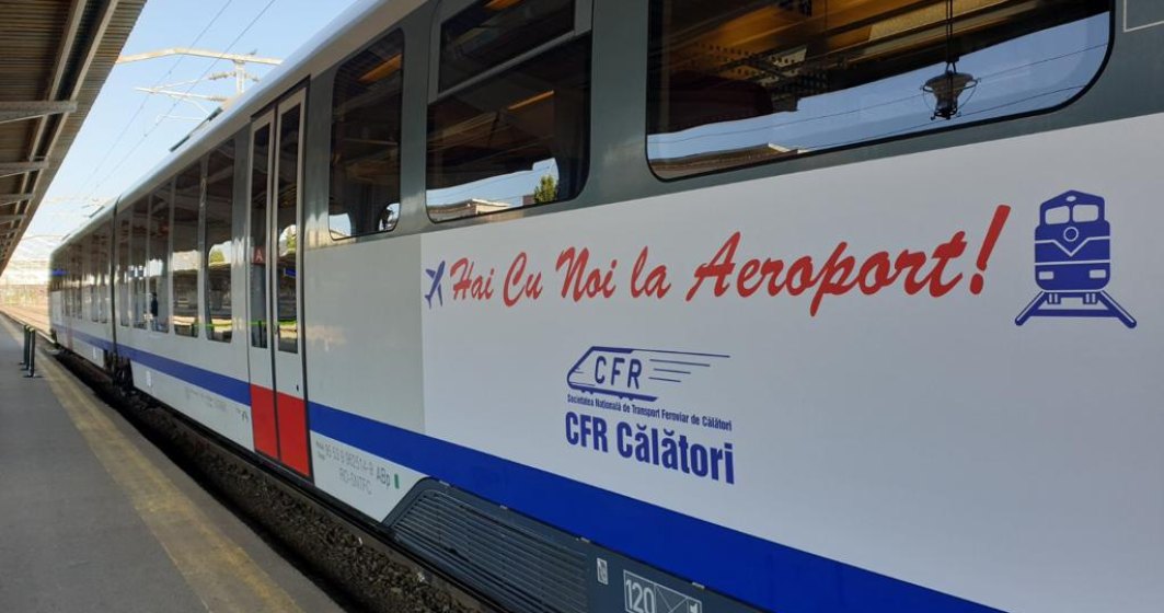 Trenurile CFR Călători care circulă spre/dinspre Aeroportul Henri Coandă vor opri și la Parc Mogoșoaia