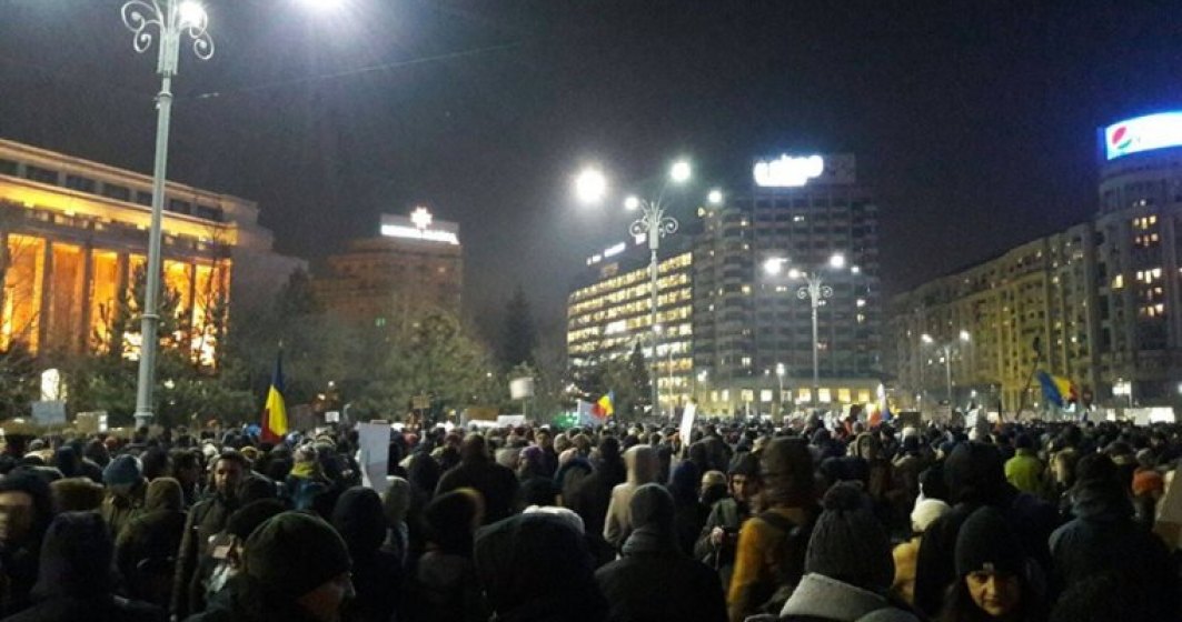 In Piata Victoriei din Capitala este anuntat "cel mai mare protest fata de OUG"