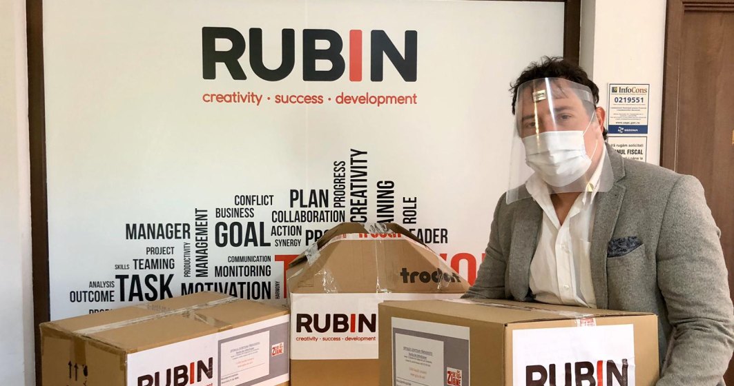Rubin 2000 produce 50.000 viziere pe care le va dona și se alătură inițiativei #scutpentruspitale
