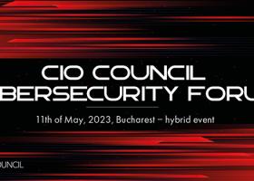 CIO COUNCIL CYBERSECURITY FORUM „The spectrum of threats on its highest...