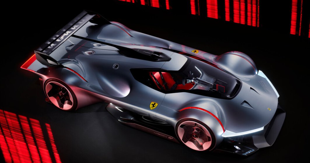 Ferrari Vision Gran Turismo este primul Căluț Cabrat creat special pentru lumea jocurilor video