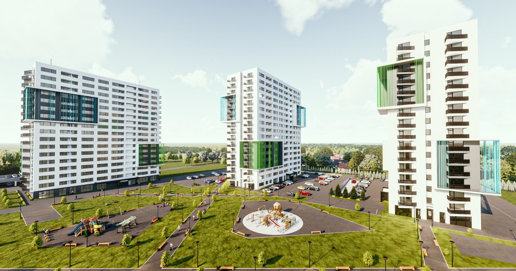 Wallberg va începe construcția și la al treilea turn al complexului de 1.000 de apartamente din Timișoara