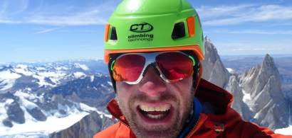 Celebrul alpinist Torok Zsolt, care a doborat mai multe recorduri nationale...