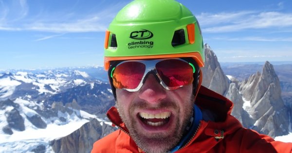 Celebrul alpinist Torok Zsolt, care a doborat mai multe recorduri nationale...