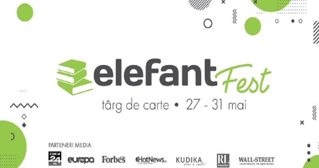 50 de evenimente de lansare în 5 zile| elefant.ro dă startul elefantfest, târg de carte online