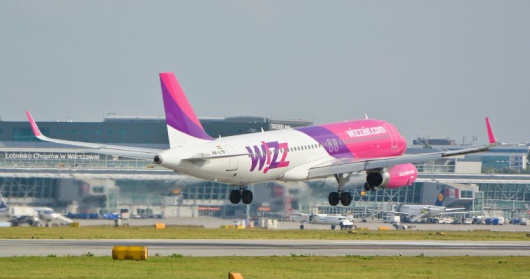 Wizz Air a inregistrat un avans de 34% al numarului de pasageri in primul trimestru