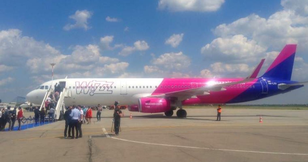 Wizz Air a transportat 100.000 de pasageri pe ruta Bucuresti-Cluj Napoca in mai putin de un an