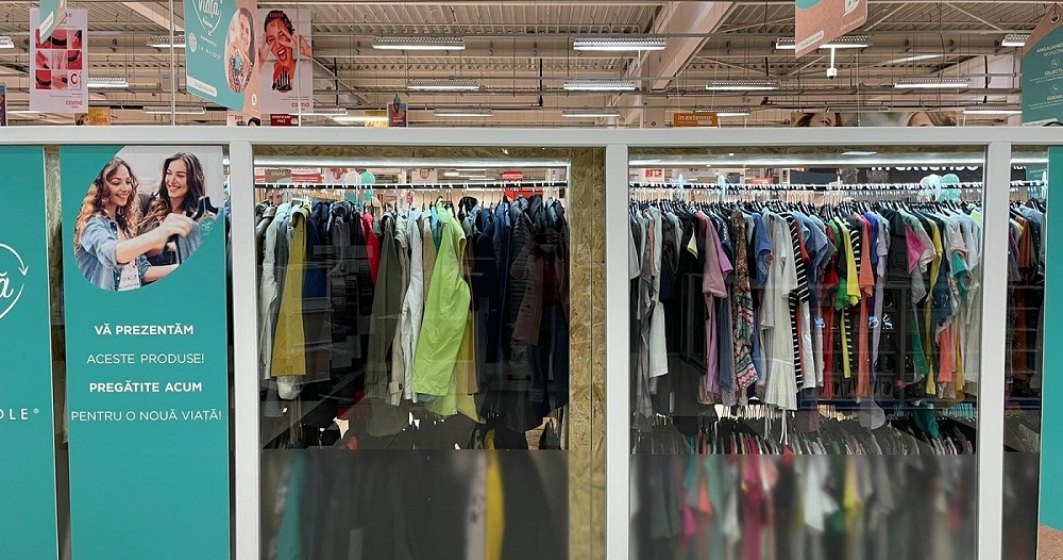 Auchan extinde programul pentru haine second hand