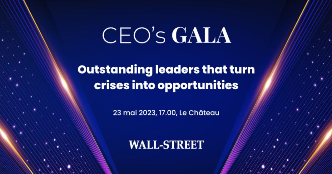 Wall-street.ro CEO’s Gala 2023: Vino alături de noi pentru a-i cunoaște pe cei mai importanți lideri din România